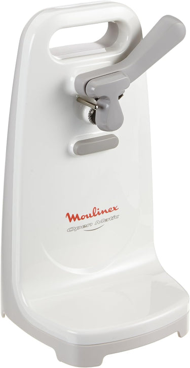 Moulinex Open Matic DJJ152 Abrelatas Eléctrico, 50 W, Plástico, Blanco